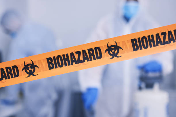 Professional Drug Lab Cleanup technician working in New London, NH
